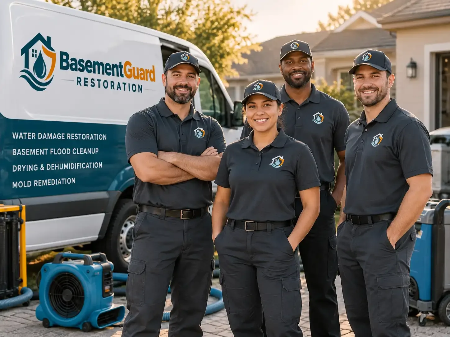 Basement Water Damage Restoration company in Big Bend, WI